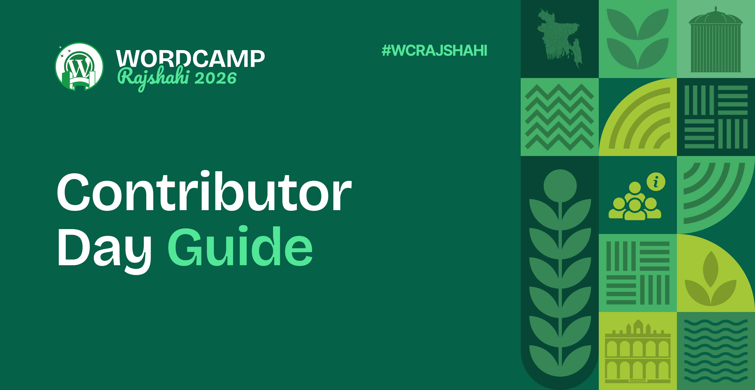 WordCamp Rajshahi 2026: Contributor Day Guide
