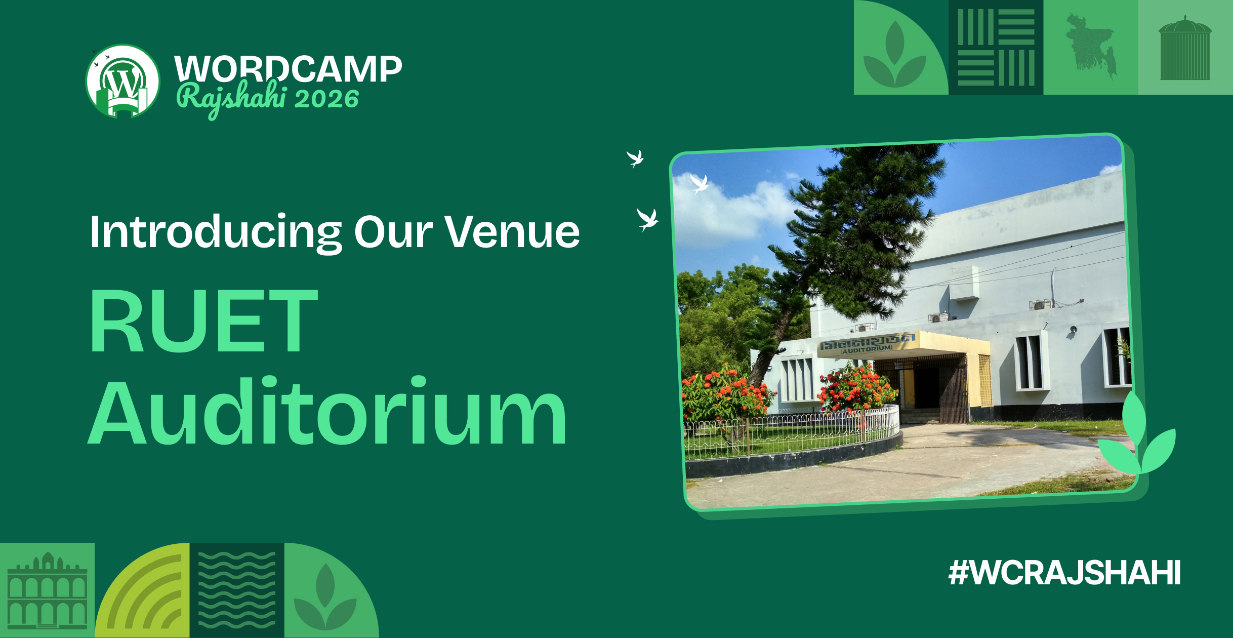 Introducing Our Venue: RUET Auditorium Hall 